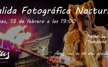 52 salida fotográfica nocturna: «Antruejos»