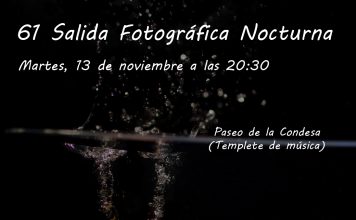 61 Salida Fotográfica Nocturna