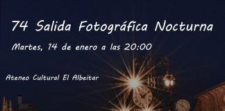 74 Salida fotográfica nocturna Focus