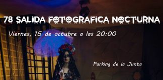 78 Salida fotográfica nocturna, preparando Halloween