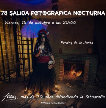 78 Salida fotográfica nocturna, preparando Halloween