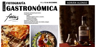 Jornadas fotográficas de Focus 2021, Taller de fotografía gastronómica con Adrian Alonso