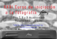 XXXI Curso de iniciación a la fotografía