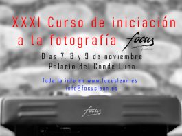 XXXI Curso de iniciación a la fotografía