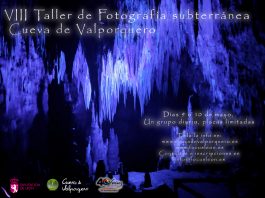 VIII Taller de fotografía subterránea Cueva de Valporquero
