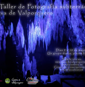 VIII Taller de fotografía subterránea Cueva de Valporquero
