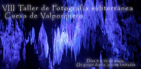 VIII Taller de fotografía subterránea Cueva de Valporquero
