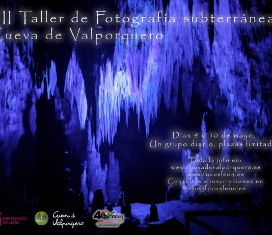 VIII Taller de fotografía subterránea Cueva de Valporquero